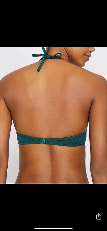 s Beden H&M Koyu Yeşil Bikini Üstü