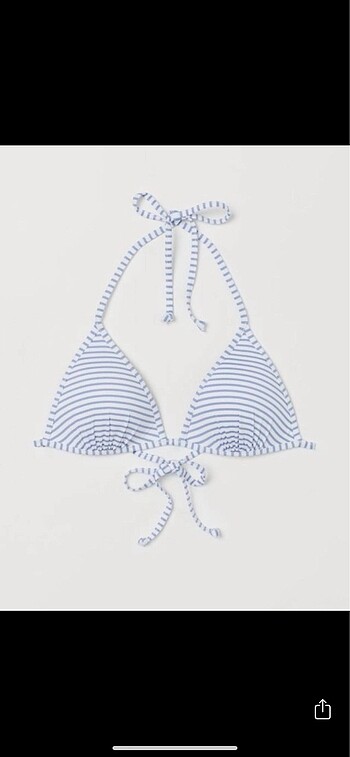 H&M Push-up Üçgen Bikini Üstü