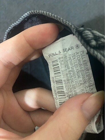 Pull and Bear Pull and bear kot şort