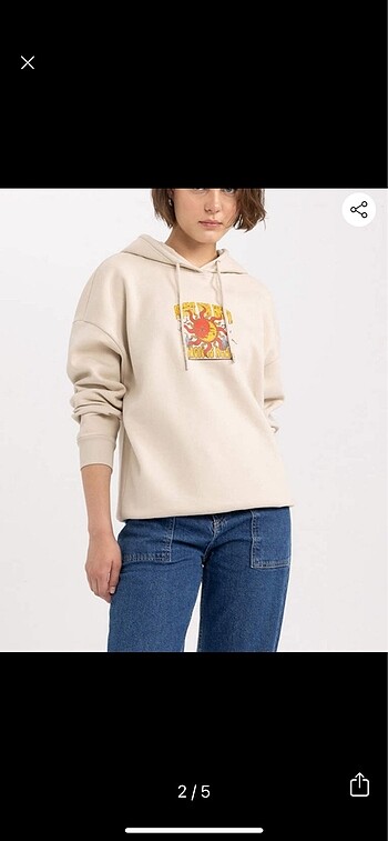 Kadın sweatshirt - Görsel 2