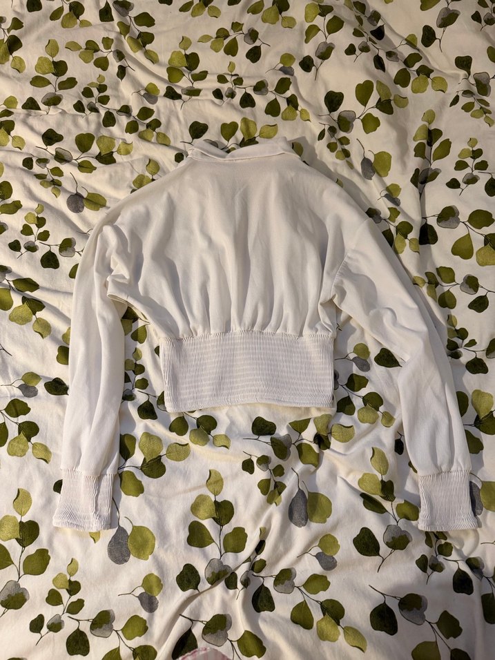 Beyaz Kadın Bluz - Görsel 2