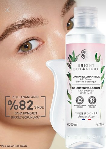 Beden Renk Yves Rocher Bright Botanical Tonik 200 ml
