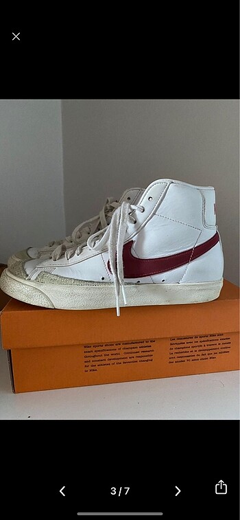 39 Beden NIKE BLAZER MID '77 VNTG
