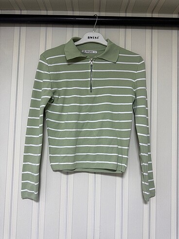 İnce triko crop