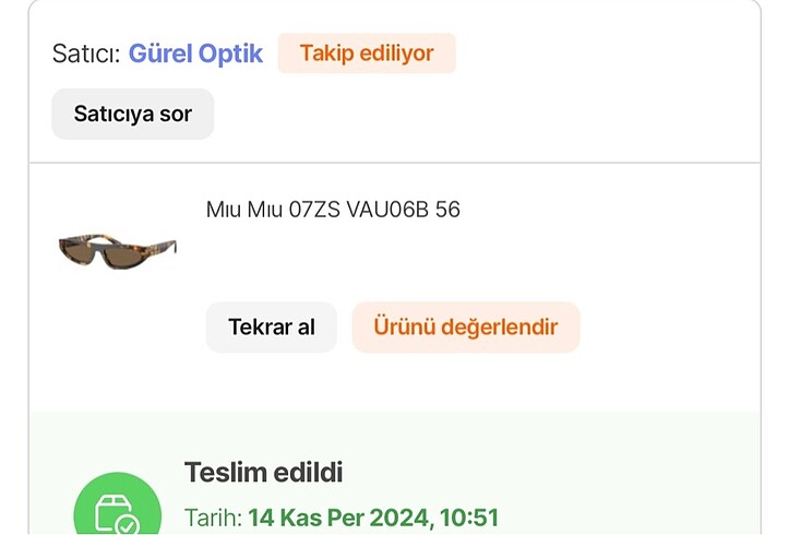  Beden çeşitli Renk Miu miu gözlük