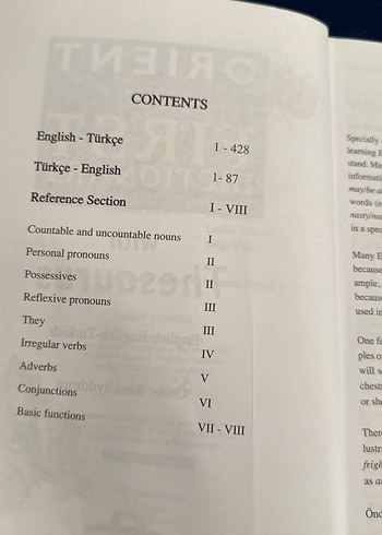 Orient Illustrated İlk Sözlük İngilizce-Türkçe - Görsel 6