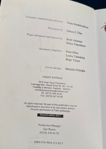 Orient Illustrated İlk Sözlük İngilizce-Türkçe - Görsel 5