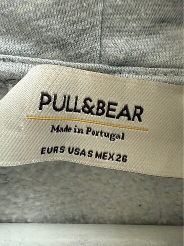s Beden gri Renk Kapüşonlu sweatshirt