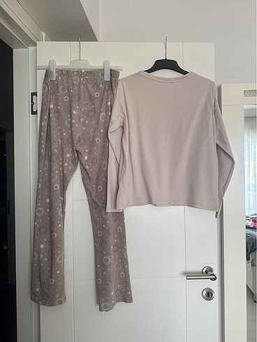 s Beden camel Renk Pijama takımı