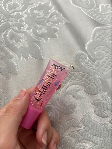Beden pembe Renk Mov glitter lip