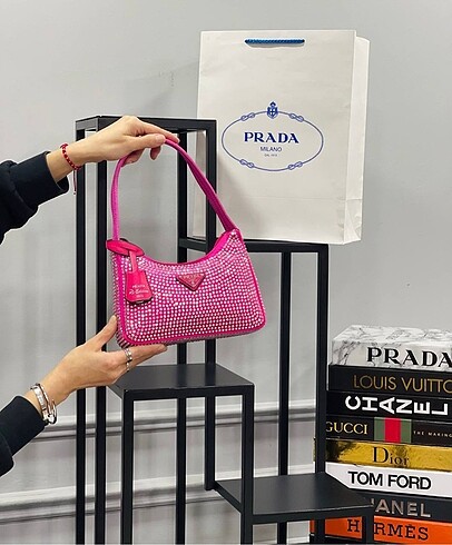  Beden çeşitli Renk Prada ışıltılı