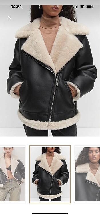 Mango Mango biker ceket