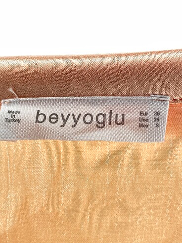 38 Beden turuncu Renk Beyoğlu Butik Gömlek %70 İndirimli.