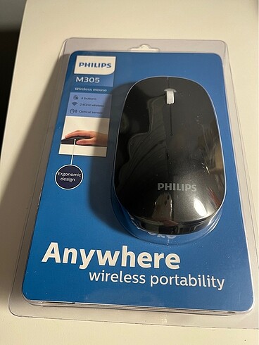Philips M305 sessiz mouse
