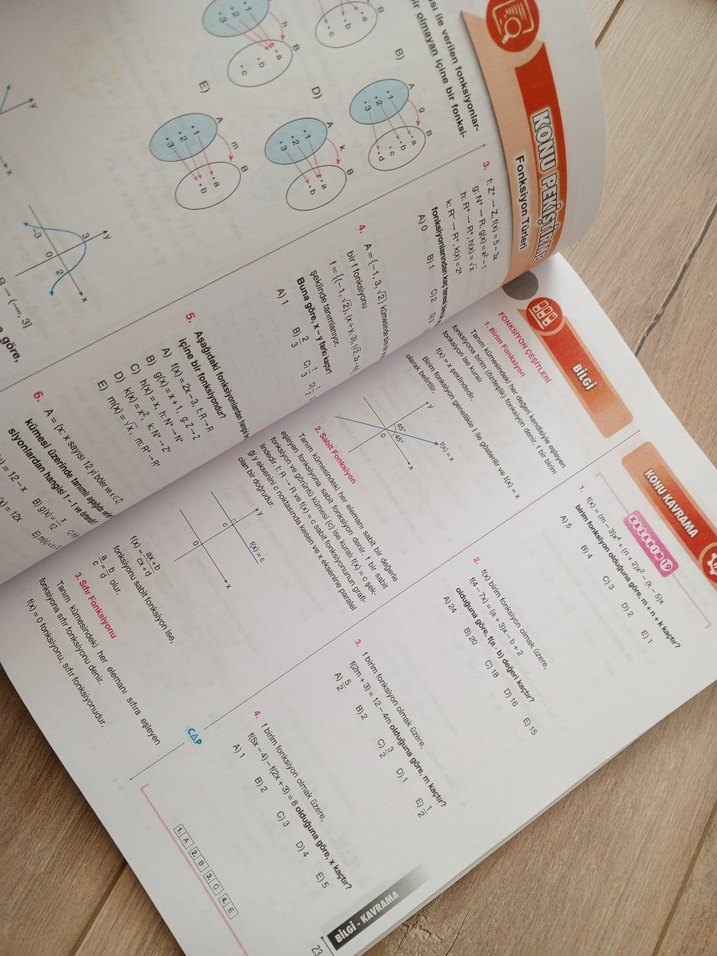 Çap Yayınları 10. Sınıf Matematik Fonksiyonlar Fasikülü - Görsel 2