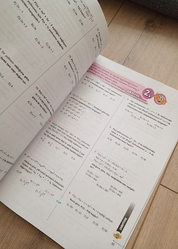Çap Yayınları 10. Sınıf Fen Lisesi Matematik Polinomlar Fasikülü - Görsel 3