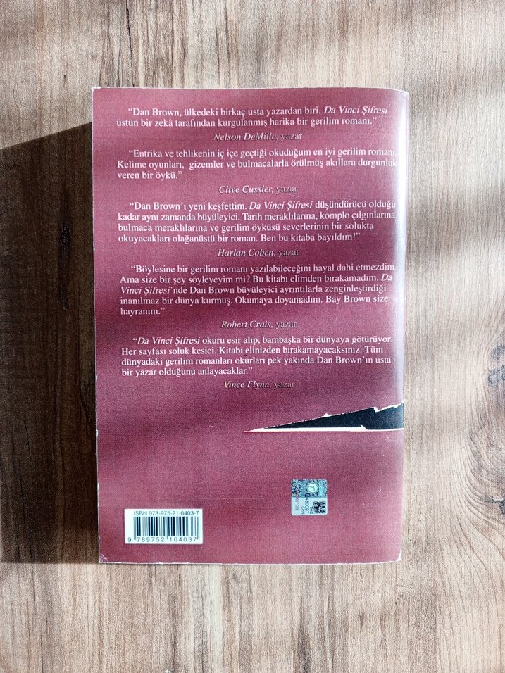 Da Vinci Şifresi - Dan Brown - Görsel 2