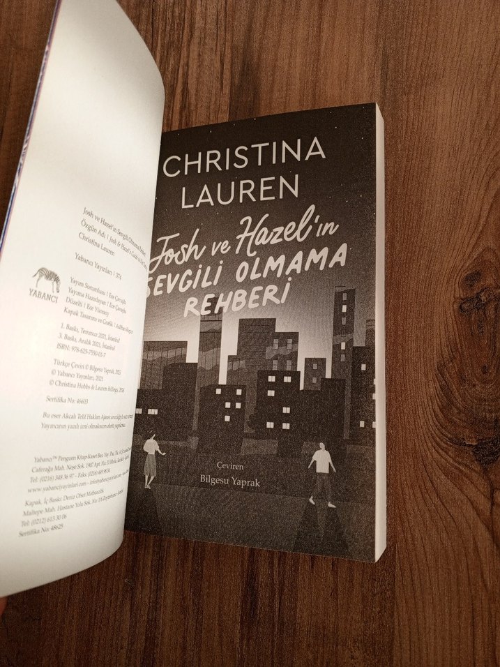 Josh ve Hazel'in Sevgili Olmama Rehberi - Christina Lauren - Görsel 4