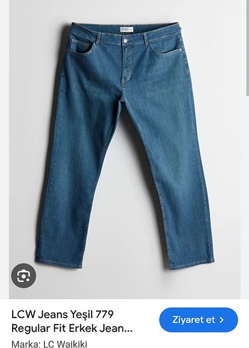 Normal Kalıp Esnek Kot Pantolon - Görsel 8