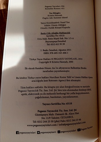 Yaz Rüzgarı - Kristin Hannah - Görsel 4