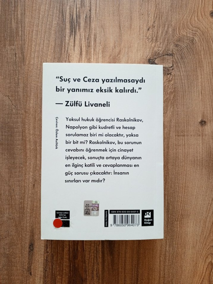 Fyodor Dostoyevski Suç ve Ceza - Görsel 2