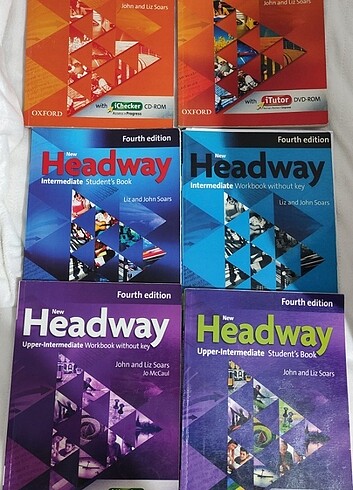 Headway pre-int , int , upper int. Level