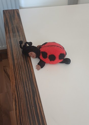 Beden Renk Pembe Uğur Böceği Bebek Peluş Oyuncak anne greads