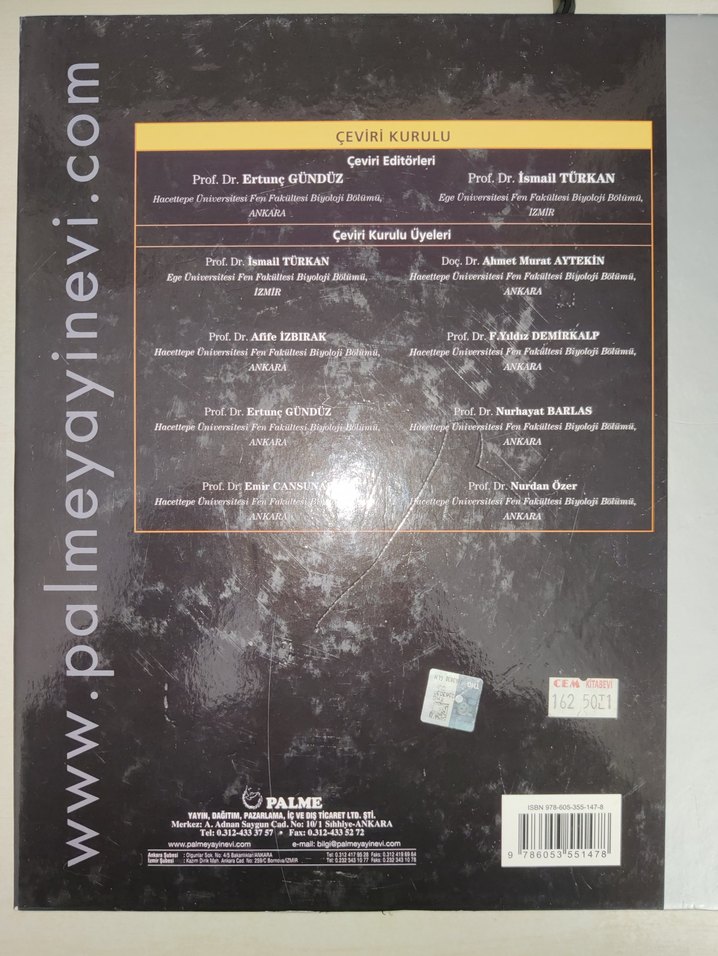 Campbell Biyoloji 9. Baskı Orijinal Türkçe - Görsel 3