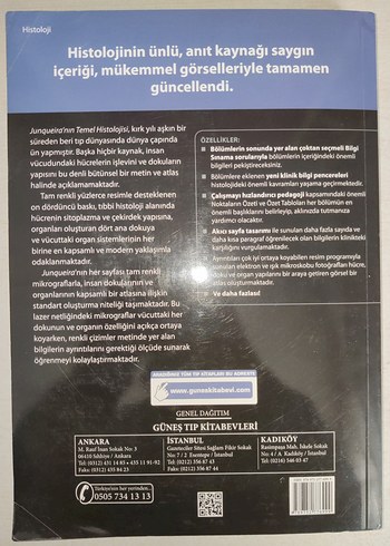 Junqueira Temel Histoloji Konu ve Atlas - Görsel 3