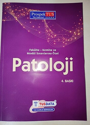 Tusdata Patoloji 4.Baskı Güncel Basım