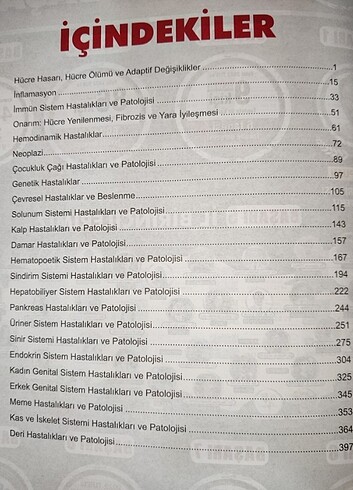 Tusdata Patoloji 4.Baskı Güncel Basım