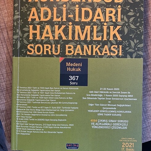  Beden Konsensus adli yargı hakimlik sınavı çıkmış sorular kitap seti 2