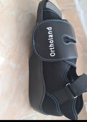 Erkek Siyah Spor Sandalet Velcro Bantlı - Görsel 2