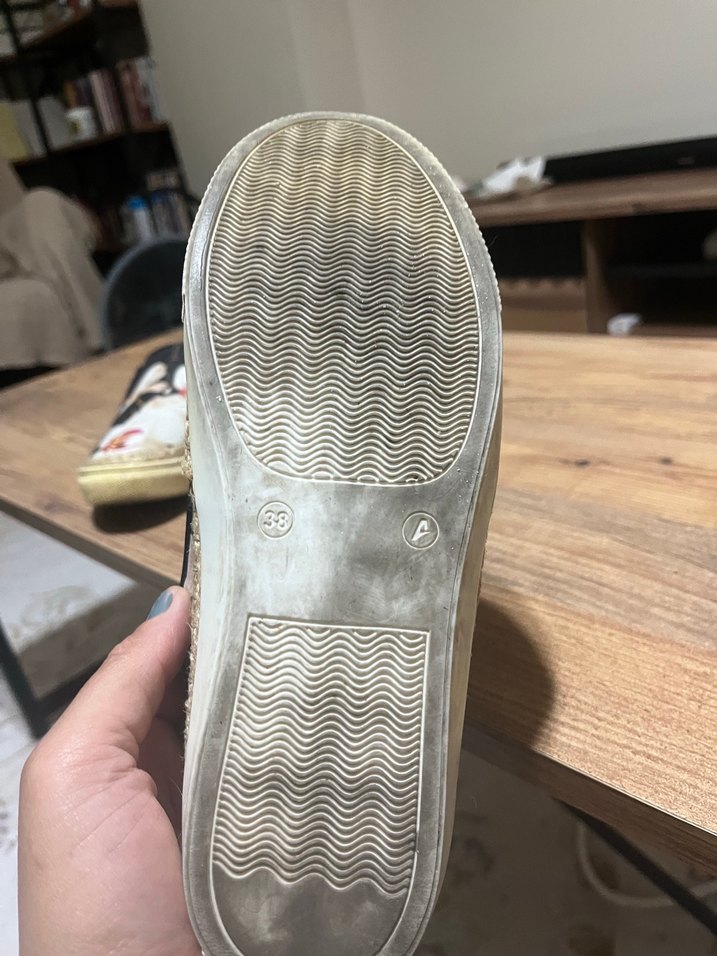 Çiçek Desenli Kadın Dolgu Topuk Espadril - Görsel 4