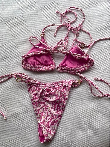 xs Beden pembe Renk Pull&Bear Bikini takımı