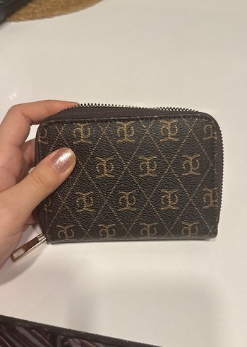 Desenli Fermuarlı Orta Boy Kadın Kartlık Cüzdan - Görsel 3