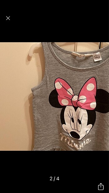 H&M H&M 4-6 yaş minnie elbise