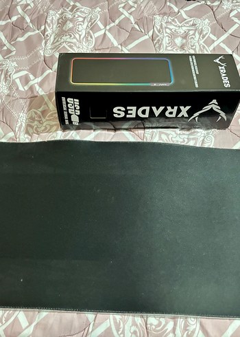 RGB Işıklı Çok Renkli Kaydırmaz Mouse Pad - Görsel 2