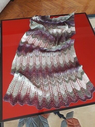 Örgü şal