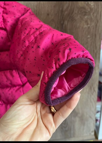 Decathlon Decathlon Kız Çocuk Pembe Fermuarlı Mont