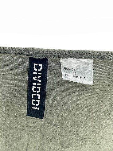 xs Beden haki Renk H&M Bluz %70 İndirimli.