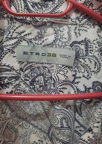 Etro EtroGri Desenli Erkek Gömlek