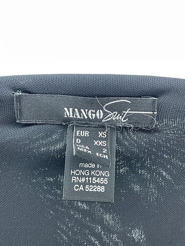 xs Beden siyah Renk Mango Kısa Elbise %70 İndirimli.