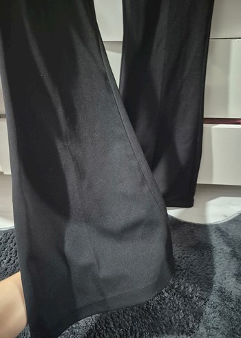 Kumaş ispanyol paça pantolon - Görsel 2