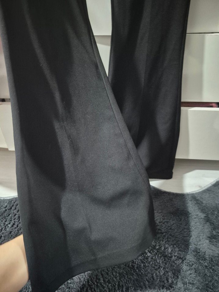 Kumaş ispanyol paça pantolon - Görsel 2