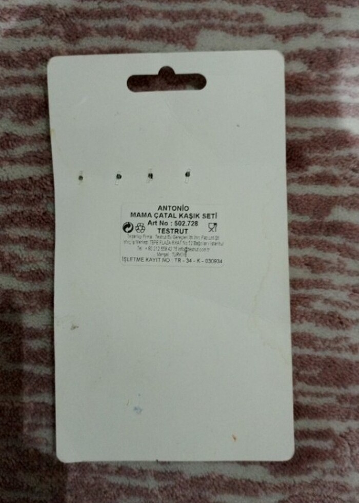 2'Li Bebek Çatal Kaşık Seti - Görsel 2