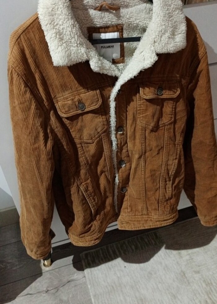 Orjinal Pullbear erkek mont kaban kışlık  - Görsel 2