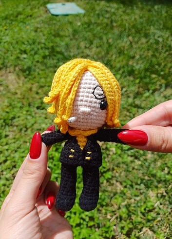  Beden One piece sanji anahtarlık 