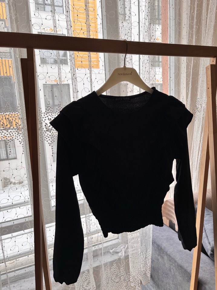 Siyah bluz - Görsel 2