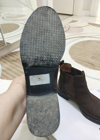 Kahverengi Süet Topuklu Kadın Bot - Görsel 6